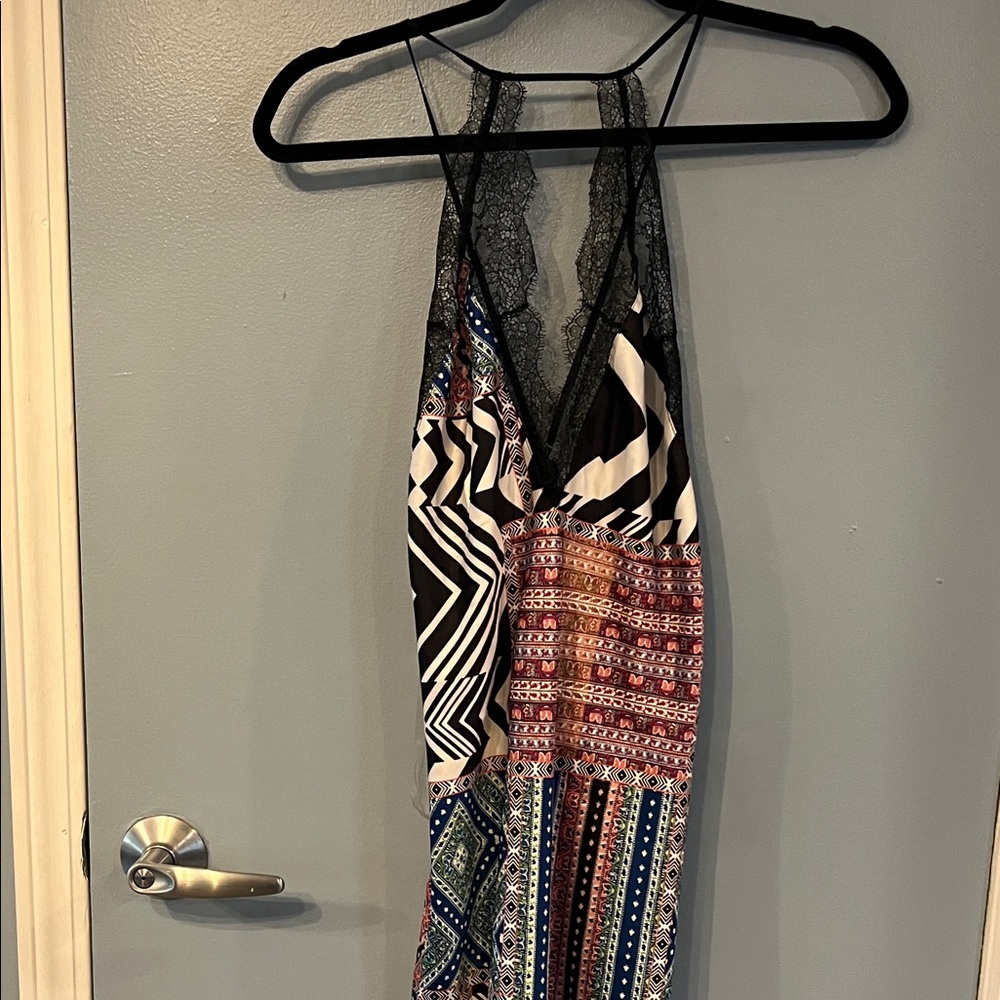 Victoria's Secret Multicolor Patterned Chemise